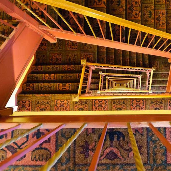 Kensington Park Hotel Colorful Stairwell