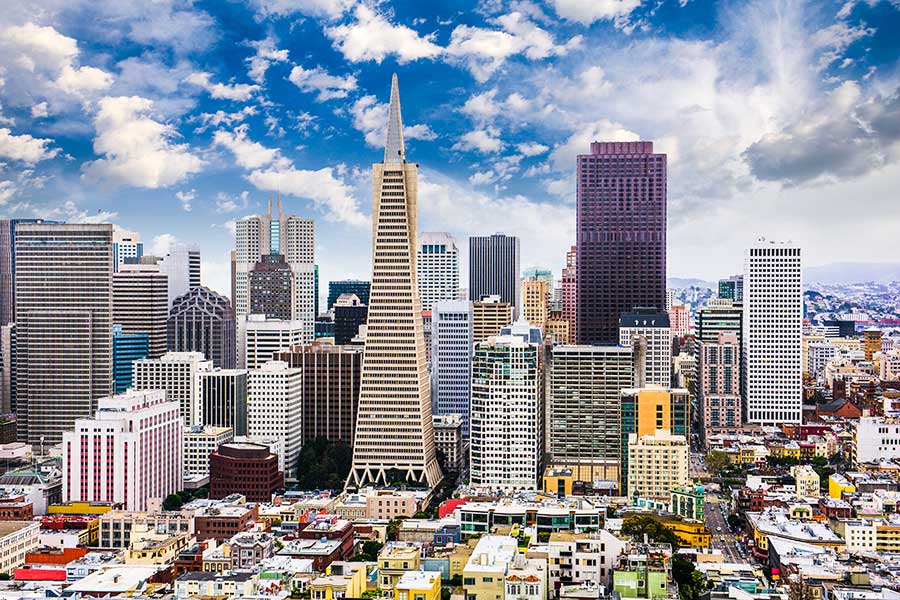 Aerial View San Francisco